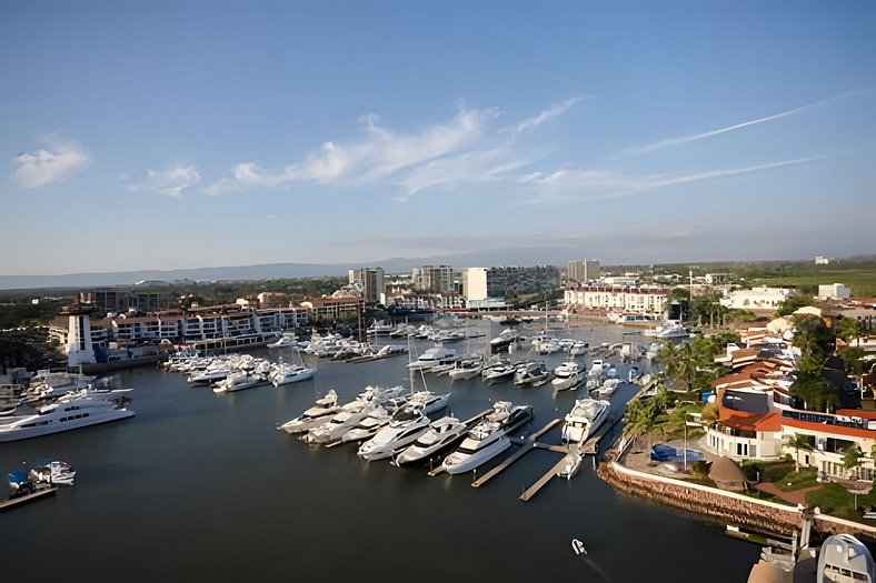 Hermoso departamento en Marina Puerto Vallarta